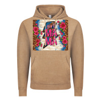 Vintage Coffee girl mama thunder with flowers Vintage Hoodie - TumblerDesignByShophia