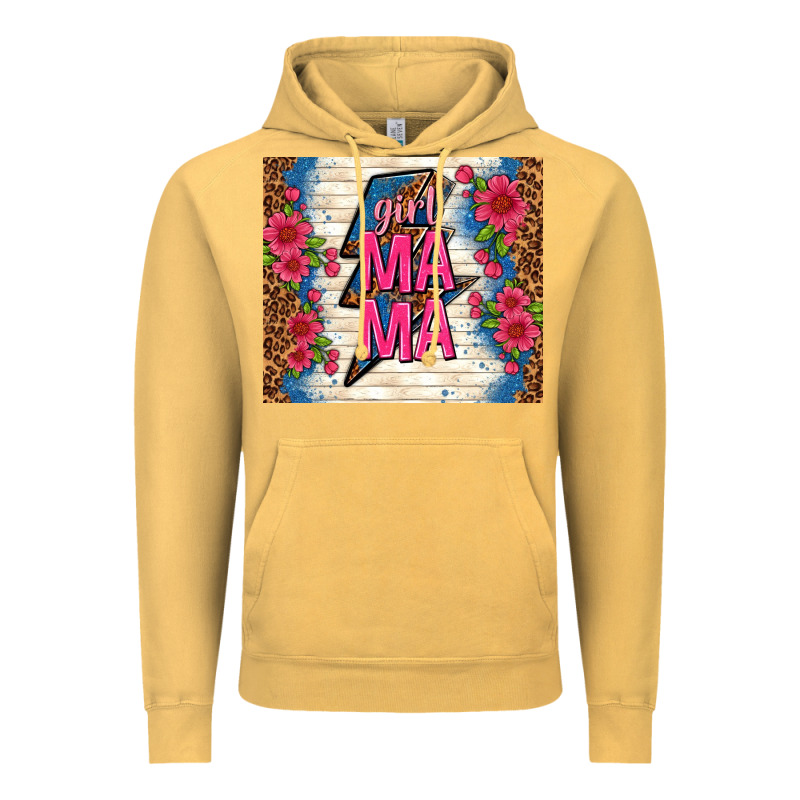 Girl Mama Thunder With Flowers Vintage Hoodie by TumblerDesignByShophia | Teevron