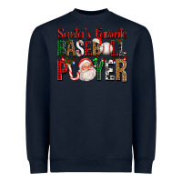 Navy santa's favorite baseball player for christmas Heavyweight Sweatshirt - FaDigitalArtStudio