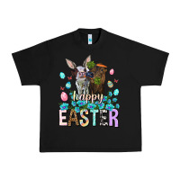 Black Happy Easter Heifers Easter Day Urban Heavy Tee - HowdyJamesFarm