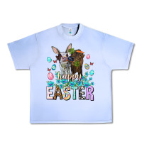 Grape Ice Happy Easter Heifers Easter Day Urban Heavy Tee - HowdyJamesFarm