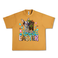 Peanut Butter Happy Easter Heifers Easter Day Urban Heavy Tee - HowdyJamesFarm