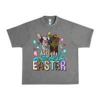 Tornado Happy Easter Heifers Easter Day Urban Heavy Tee - HowdyJamesFarm