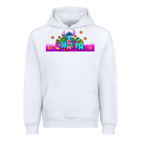 White stitch ohana Urban Hoodie - AdoDesignShop