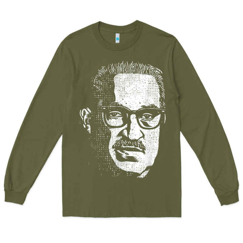 Thurgood Black Leader Cool African Black History Month Gift Long Sleeve Tee by lanVoArt | Teevron