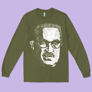 Thurgood Black Leader Cool African Black History Month Gift Long Sleeve Tee Designed By Lanvoart