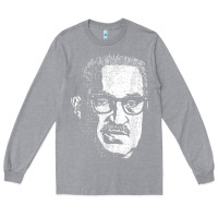Heather Grey Thurgood Black Leader Cool African Black History Month Gift Long Sleeve Tee - lanVoArt