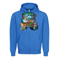 True Royal Happy Easter Zipper Hoodie - CowhideDigitalArt