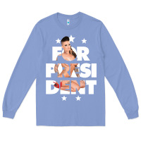 Colony Blue christy mack for president   gift Long Sleeve Tee - lanVoArt