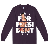 Plum christy mack for president   gift Long Sleeve Tee - lanVoArt