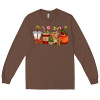 Chestnut christmas cup cakes coffee cups Long Sleeve Tee - CowGirlArtShop