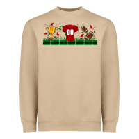 Mushroom trophy cup american football uniform libbey glass Heavyweight Sweatshirt - BundleAndBundleShop