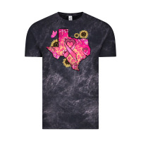 Cloud Black Texas map Cancer Vintage Tee - HowdyJamesFarm