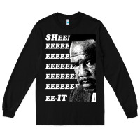Black clay davis quotsheeeeeeitquot 3  t travel Long Sleeve Tee - lanVoArt