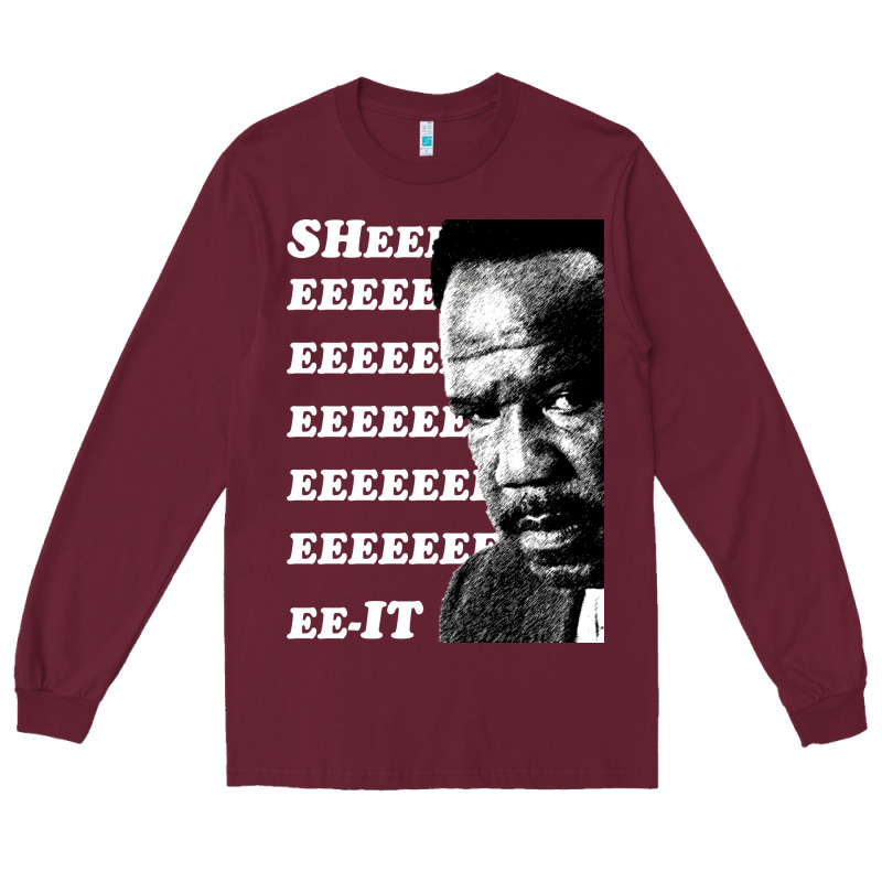 Clay Davis Quotsheeeeeeitquot 3  T Travel Long Sleeve Tee by lanVoArt | Teevron