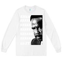 White clay davis quotsheeeeeeitquot 3  t travel Long Sleeve Tee - lanVoArt