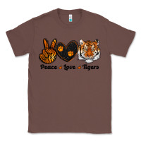Chestnut peace love tigers Classic Tee - RanaPortraitStore