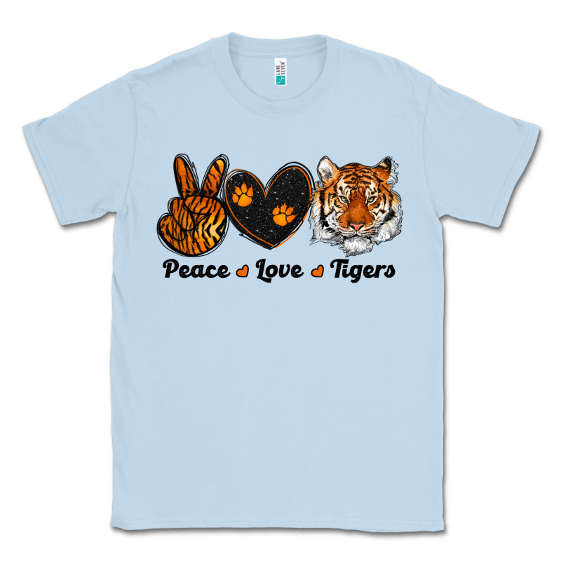 Peace Love Tigers Classic Tee by RanaPortraitStore | Teevron