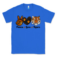 True Royal peace love tigers Classic Tee - RanaPortraitStore