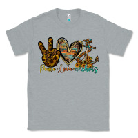 Heather Grey peace love anchors Classic Tee - RacoonDesign