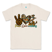Natural peace love anchors Classic Tee - RacoonDesign