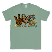 Sage peace love anchors Classic Tee - RacoonDesign