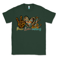 Sports Green peace love anchors Classic Tee - RacoonDesign
