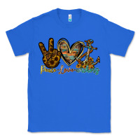 True Royal peace love anchors Classic Tee - RacoonDesign