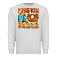 Dove Grey Pumpkin pie obsessed Premium Sweatshirt - Artiststas