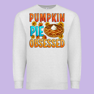 Pumpkin Pie Obsessed Premium Sweatshirt Designed By Artiststas