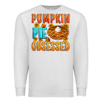 Oatmeal Heather Pumpkin pie obsessed Premium Sweatshirt - Artiststas