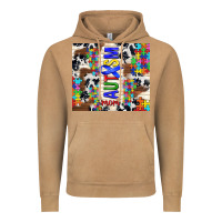 Autism Mom Puzzle Ribbon Vintage Hoodie | Teevron