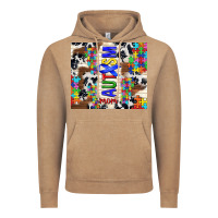 Vintage Coffee autism mom puzzle ribbon Vintage Hoodie - TumblerDesignByShophia