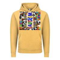 Vintage Mustard autism mom puzzle ribbon Vintage Hoodie - TumblerDesignByShophia