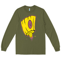 Army Green Hot Trend Graffiti Spray Paint Tip Art Street Art Urban 80S 90S Hiphop Long Sleeve Tee - lanVoArt
