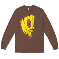Chestnut Hot Trend Graffiti Spray Paint Tip Art Street Art Urban 80S 90S Hiphop Long Sleeve Tee - lanVoArt