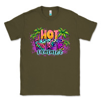 Army Green Hot wife summer Classic Tee - NancyCooperArtShop
