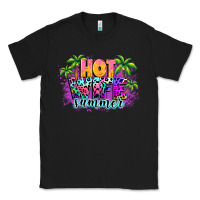 Black Hot wife summer Classic Tee - NancyCooperArtShop