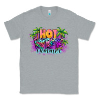 Heather Grey Hot wife summer Classic Tee - NancyCooperArtShop