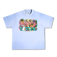 Grape Ice Happy Easter Day Urban Heavy Tee - HowdyJamesFarm