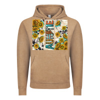 Vintage Coffee auntie with lightning bolt Vintage Hoodie - TumblerDesignByShophia