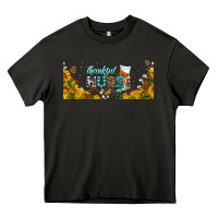 Asphalt thankful nurse fall libbey glass Heavy Core Tee - BundleAndBundleShop