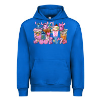 Cobalt stitch and lilo pink christmas coffee cups Urban Hoodie - AdoDesignShop