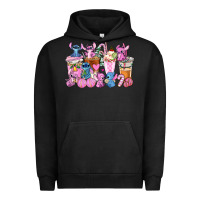 Pigment Black stitch and lilo pink christmas coffee cups Urban Hoodie - AdoDesignShop