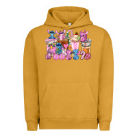Pigment Peanut Butter stitch and lilo pink christmas coffee cups Urban Hoodie - AdoDesignShop