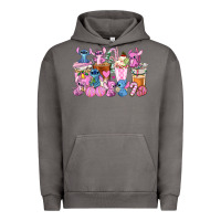 Pigment Tornado stitch and lilo pink christmas coffee cups Urban Hoodie - AdoDesignShop