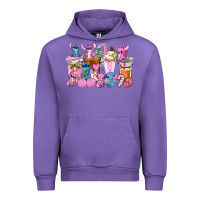 Tulip stitch and lilo pink christmas coffee cups Urban Hoodie - AdoDesignShop