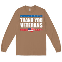 Toasted Coconut Shirts For Veterans, Thank You Veterans Shirt Veterans Day Long Sleeve Tee - lanVoArt