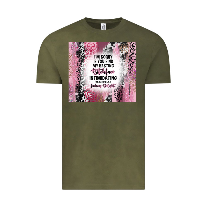 I'm Sorry If You Find My Resting Bitchface Intimid Vintage Tee by TumblerDesignByShophia | Teevron