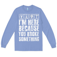 Colony Blue construction crew funny contractor gift premium t shirt Long Sleeve Tee - lanVoArt
